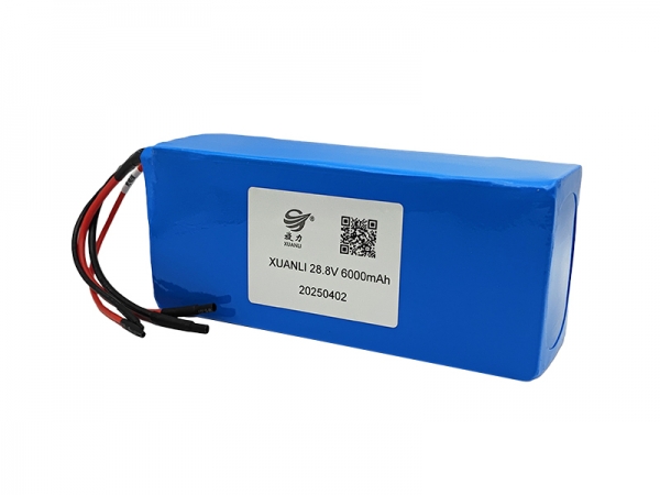 28.8V 6000mAh imported cylindrical lithium battery